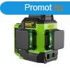 Huepar LS03CG - 12 vonalas, 3D (3x360) zld lzer szintez 