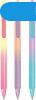 Radrozhat golystoll, nyomgombos, Cool Pack Gradient Ligh