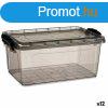 Troldoboz fedllel Kipit TP545-2 Antracit Manyag (12 egys