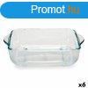 Tepsi Pasabahce Borcam 1,9 L 22 x 6 x 25,5 cm Szrnyas (6 eg