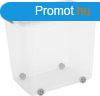 Doboz fedllel KIS W Box XL, 78L, ttetsz, 39x57x52 cm, tr