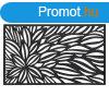 Lbtrl, levlmints, fekete, gumi, 45x75 cm - MONOCHROME -