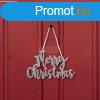 Karcsonyi dekorci - "Merry Christmas" felirat -