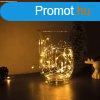 Karcsonyi LED fnyfzr - 5 m - 50 LED - meleg fehr - 3 x 