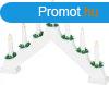 MagicHome karcsonyi lmpa, 7x LED fehr, fehr, 2xAA, fehr