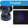 nnepi LED projektor s kivett USB csatlakozssal