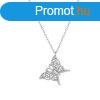 AGAIN Jewelry Bjos ezst nyaklnc pillangval AJNA0018 (ln