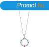Lotus Silver Design ezst nyaklnc csillog karikval LP3246
