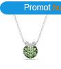Swarovski Elegns nyaklnc zld kristlyokkal Bella 5724285