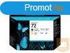 HP 72 original printhead C9384A matte black and yellow stand