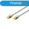 DIGITUS Cat.6A S/FTP LSZH 10m szrke patch kbel