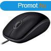 LOGITECH Egr - B110 Vezetkes Optikai Silent, Fekete