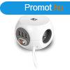 ACT AC2430 Hlzati Eloszt Kapcsolval 3DIN 1,5m White