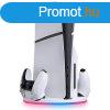 snakebyte Charge Base RGB Slim 5 White