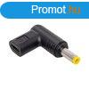 Akyga AK-ND-C03 USB Type-C/4,8x1,7mm Laptop Adapter Black