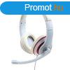 Gembird MHS-03-WTRD Stereo Headset White/Red