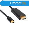 Akyga AK-AV-18 Cable USB Type-C - HDMI 4K 1,8m
