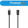 Hama USB Extension Cable 0,75m Black