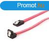 Gembird SATA3 30cm data cable with 90 degree bent connector 