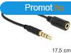 DeLock Cable Stereo jack 3.5 mm 4 pin > Stereo plug 3.5 m