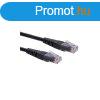 Kbel UTP CAT6, 0,5m, Roline fekete