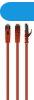 Gembird CAT6A S-FTP Patch Cable 0,5m Red