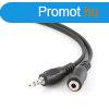 Gembird CCA-423 3.5 mm stereo audio extension cable 1,5m Bla