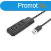 ACT AC6320 4-portos USB3.2 HUB Black