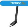 Vention AC650 USB Wifi adapter Dual Band + Antenna (fekete),