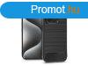 Apple iPhone 15 Pro szilikon htlap - Carbon - fekete