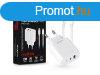 Maxlife MXTC-06 PD+QC 20W gyorstlt adapter USB + Type-C + 