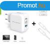 Conceptronic telefon tlt adapter+kbel - ALTHEA17W (2xUSB-
