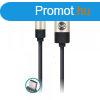 Forever Modern USB - Type-C fekete adatkbel 2A 1m