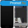 Apple iPhone SE3 (2022) fekete gyri LCD kijelz rintvel (