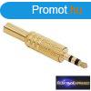 JACK dug Sztereo 3,5 mm Aranyozott Fm kivitel trsgtlva