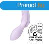 Satisfyer Curvy Trinity 2 - lghullmos 2in1 vibrtor (lila)