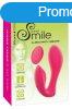 SMILE Panty - akkus, rdis 2in1 vibrtor (pink)