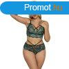 SUBBLIME - csipks zld melltart s tanga S/M