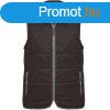 Uniszex blelt mellny, cipzras, Kariban KA6116, Dark Grey-