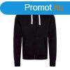Just Hoods Uniszex cipzros-kapucnis frfi pulver AWJH052, 