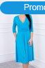 Laza ruha tktssel a mellkas alatt modell 8314 trkisz kk