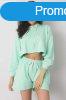 Rvidnadrg s crop-top pulver szett Emola mentol