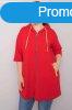 Lounes piros oversize cipzras pulver