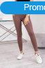Leggings bordzott anyagbl modell 69186 barna