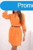 Htul meghosszabbtott vvel elltott ruha 59100-24 narancss