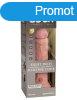  8" Dual Density Vibrating Silicone Cock  Light 