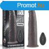  9&#039;&#039; Dual Layered Silicone Rotator Brown 