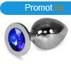  Rosebud Classic Metal Plug L Dark Blue 