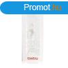  4.5" Glass Romance Anal Plug Clear 