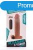  Pleasure X-Tender Vibrating Penis Sleeve #5 Brown 